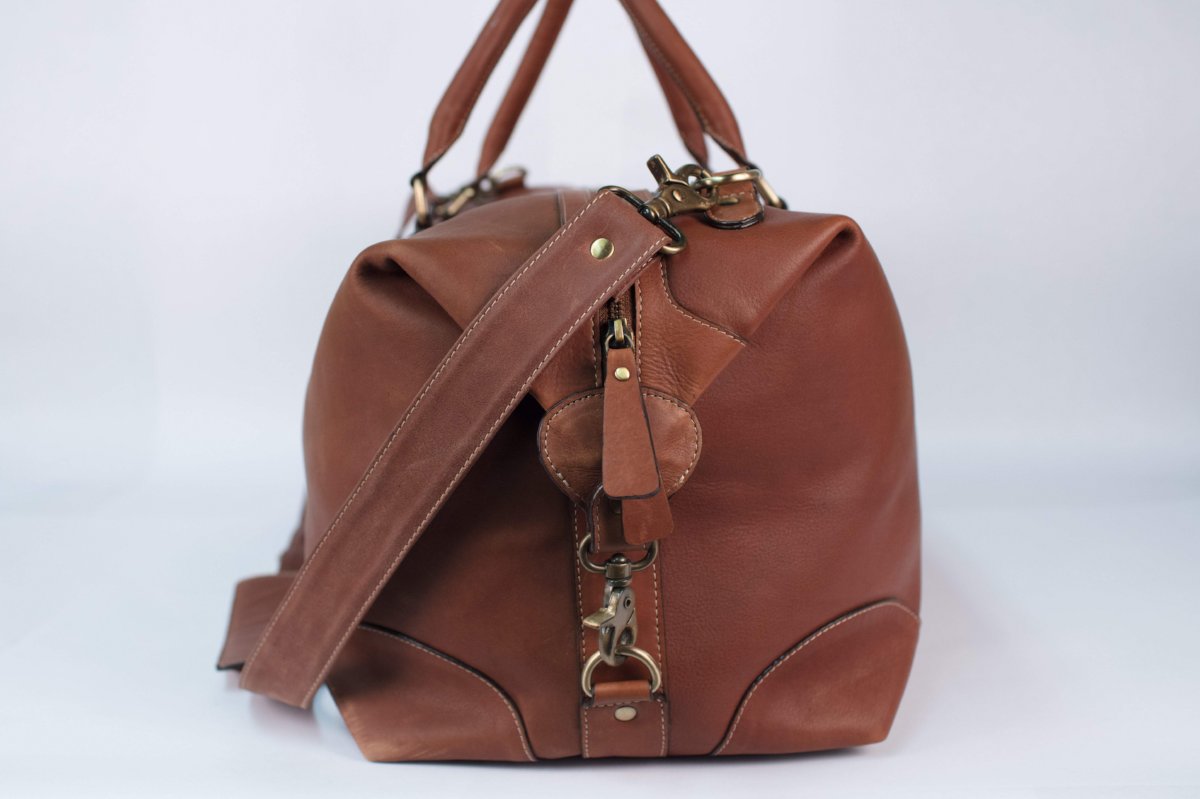 Light Brown Weekender Bag