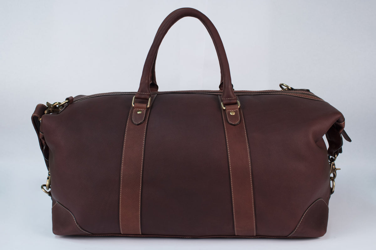 Dark Brown Weekender Bag – Venture Leather Co