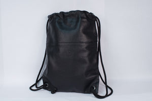 Black Drawstring Bag