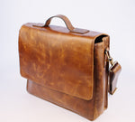 Rustic Brown Messenger Bag