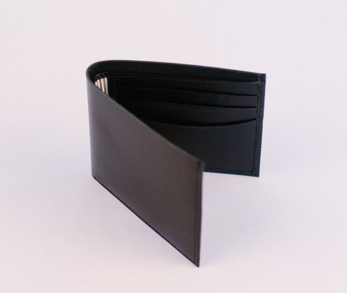 Minimalist Bifold (Black) – Venture Leather Co